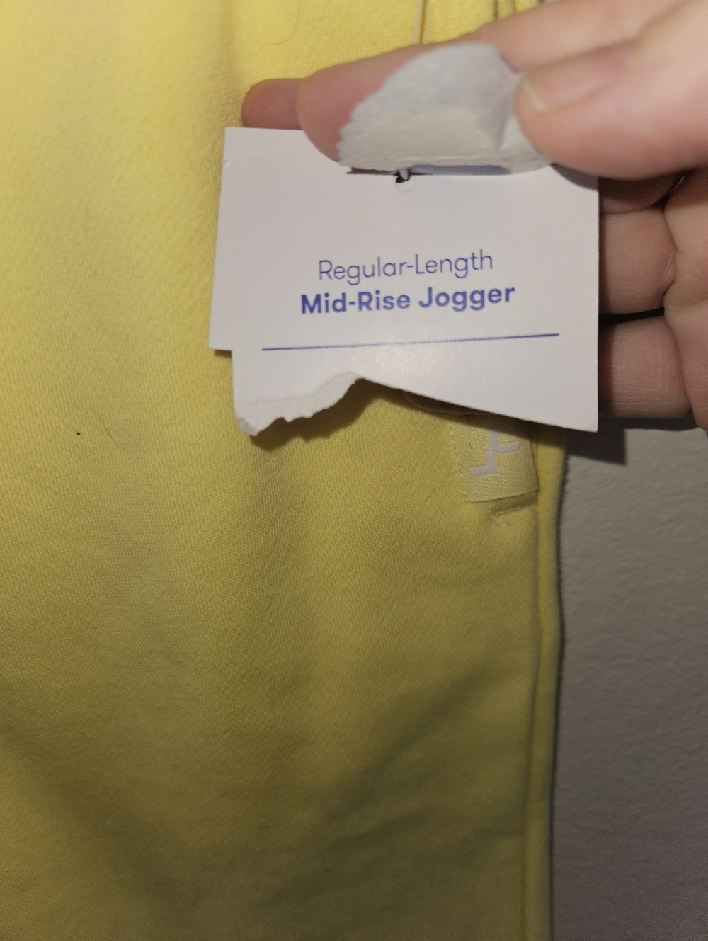 Joy Lab Womans Regular Length Yellow Sweat Pants Size Xs - Picture 6 of 11